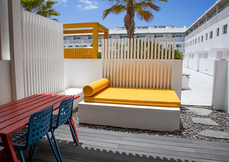 Duplex with patio terrace - 1 bedroom  Buendía Corralejo Fuerteventura